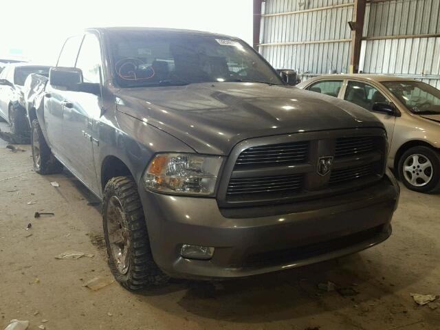 1D7RV1CT3AS206851 - 2010 DODGE RAM 1500 GRAY photo 1