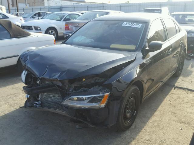 3VW1K7AJ5FM344621 - 2015 VOLKSWAGEN JETTA BASE 黑色 照片 2