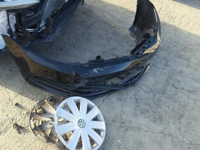 3VW1K7AJ5FM344621 - 2015 VOLKSWAGEN JETTA BASE 黑色 照片 9