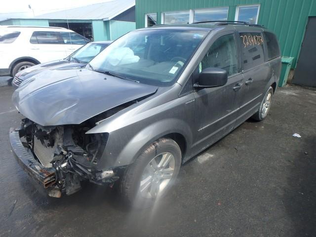 2D4RN4DE7AR446212 - 2010 DODGE GRAND CARA GRAY photo 2