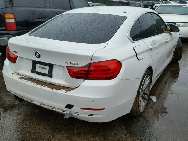 WBA4F9C58HG440205 - 2017 BMW 430XI GRAN WHITE photo 4