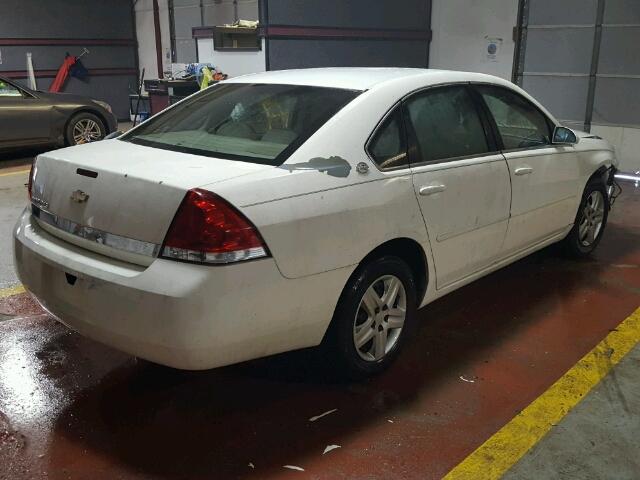 2G1WB55K269372572 - 2006 CHEVROLET IMPALA LS WHITE photo 4