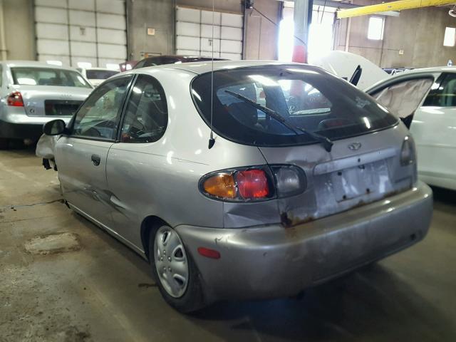 KLATA22651B658840 - 2001 DAEWOO LANOS S Plata foto 3