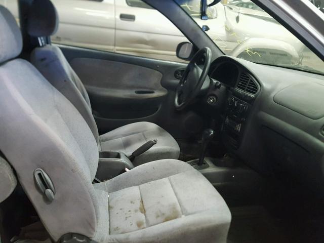 KLATA22651B658840 - 2001 DAEWOO LANOS S Plata foto 5