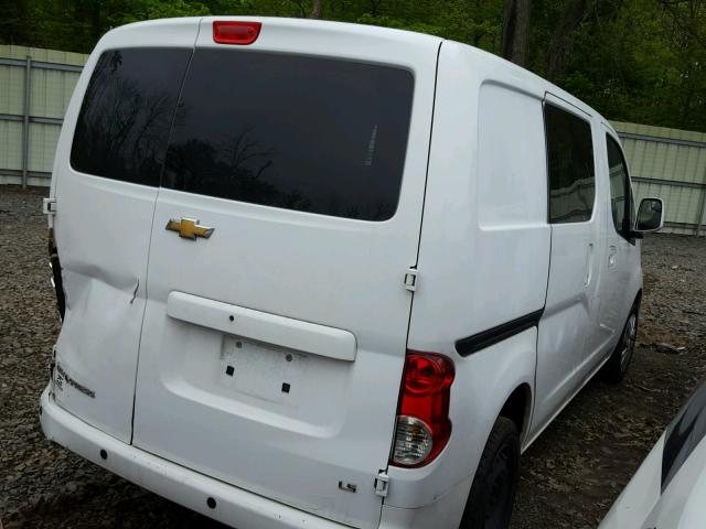 3N63M0YN3FK704094 - 2015 CHEVROLET CITY EXPRE WHITE photo 4