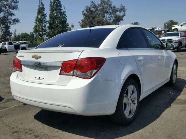 1G1P75SZ0E7272963 - 2014 CHEVROLET CRUZE WHITE photo 4