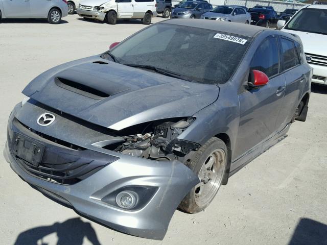JM1BL1L3XD1776647 - 2013 MAZDA SPEED 3 SILVER photo 2