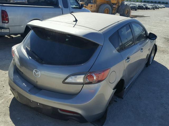 JM1BL1L3XD1776647 - 2013 MAZDA SPEED 3 SILVER photo 4