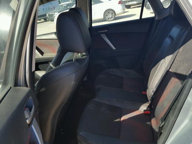 JM1BL1L3XD1776647 - 2013 MAZDA SPEED 3 SILVER photo 6