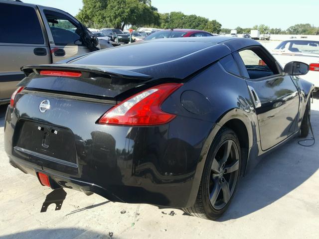 JN1AZ44E39M405592 - 2009 NISSAN 370Z BLACK photo 4