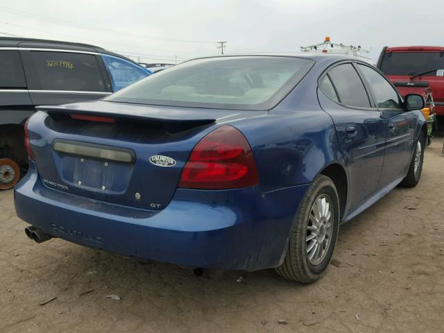 2G2WS542441371948 - 2004 PONTIAC GRAND PRIX Mavi foto 4