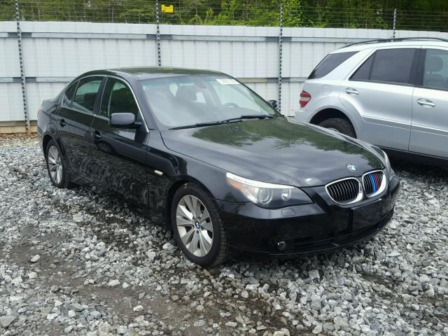 WBANB53567CP06495 - 2007 BMW 550 I BLACK photo 1
