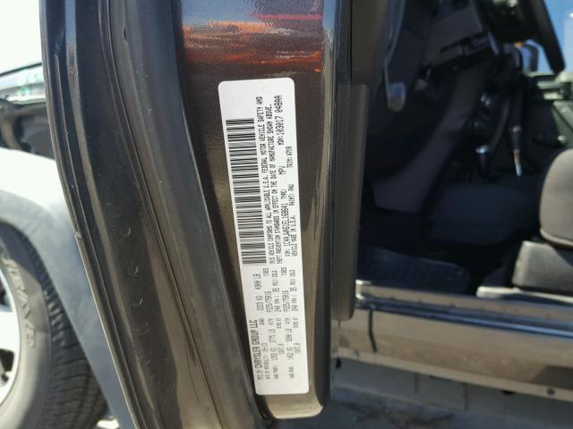 1C4AJWAG1EL168641 - 2014 JEEP WRANGLER S GRAY photo 10