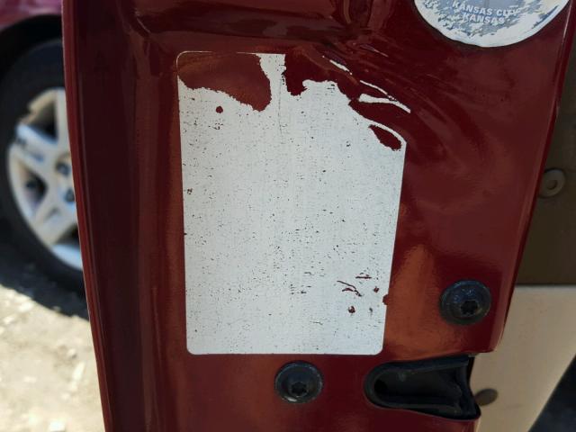 1G1ZT63886F164520 - 2006 CHEVROLET MALIBU MAX RED photo 10