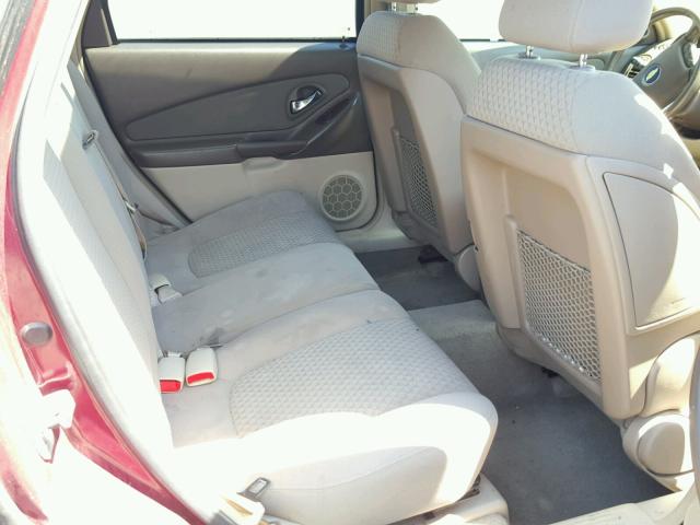 1G1ZT63886F164520 - 2006 CHEVROLET MALIBU MAX RED photo 6