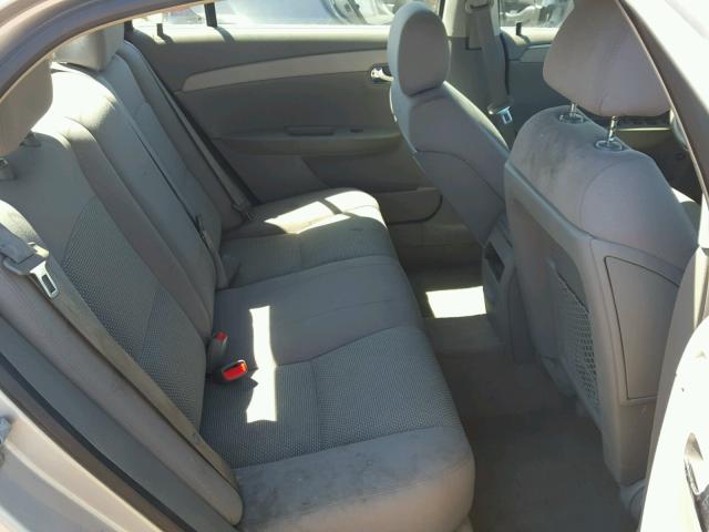 1G1ZG57N48F223659 - 2008 CHEVROLET MALIBU LS ვერცხლისფერი ფოტო 6