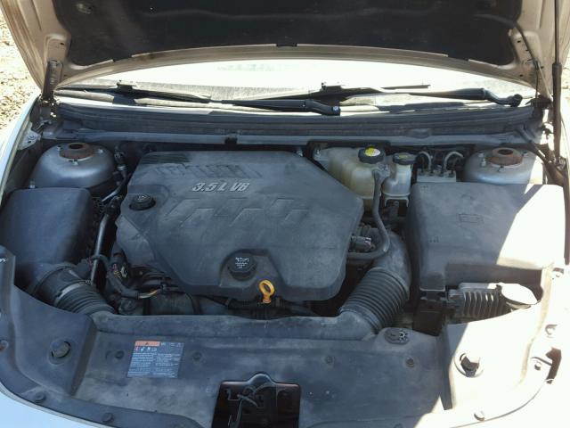 1G1ZG57N48F223659 - 2008 CHEVROLET MALIBU LS ვერცხლისფერი ფოტო 7