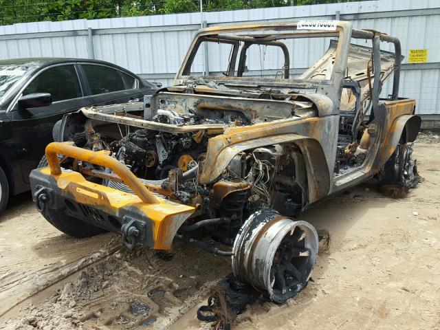 1C4AJWAG2CL179127 - 2012 JEEP WRANGLER S GREEN photo 2