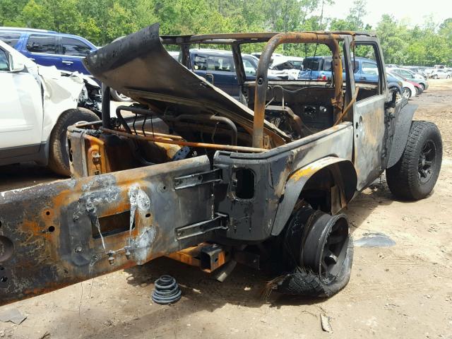 1C4AJWAG2CL179127 - 2012 JEEP WRANGLER S GREEN photo 4