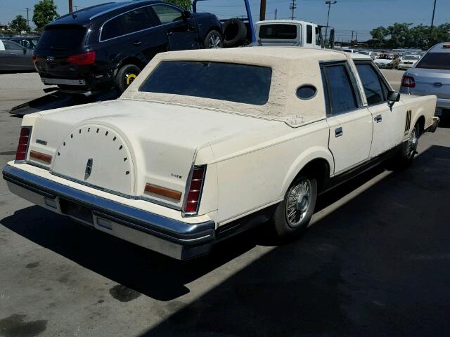 1MRBP96F5CY683126 - 1982 LINCOLN MARK VI BEIGE photo 4