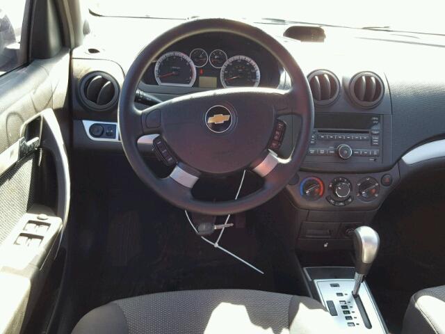 KL1TD5DE1AB089062 - 2010 CHEVROLET AVEO LS 黑色 照片 9