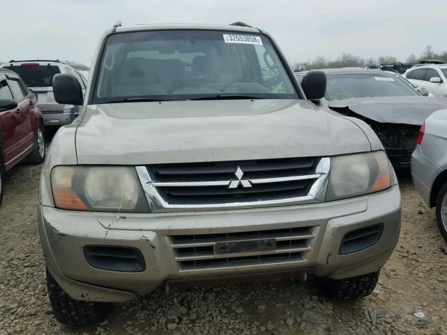 JA4MW31R02J011523 - 2002 MITSUBISHI MONTERO XL SILVER photo 9