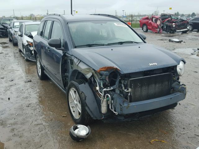 1J8FT47068D692860 - 2008 JEEP COMPASS SP BLUE photo 1