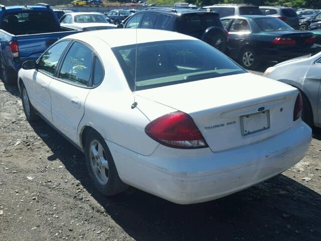 1FAFP55U04G117238 - 2004 FORD TAURUS SES WHITE photo 3