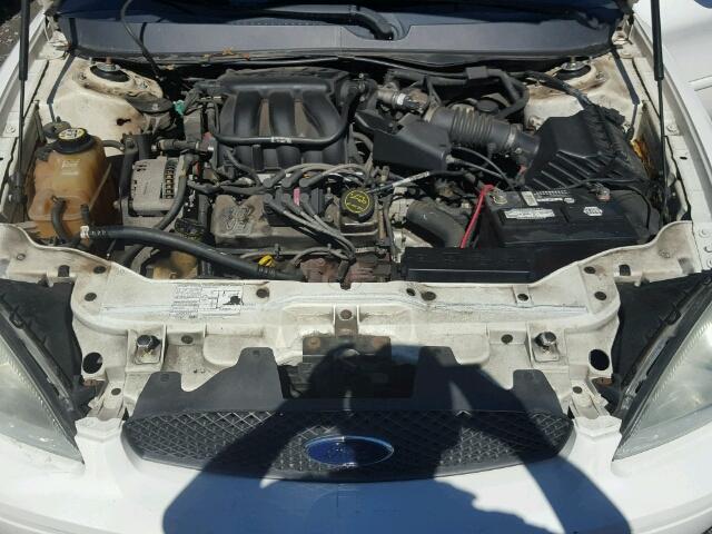 1FAFP55U04G117238 - 2004 FORD TAURUS SES WHITE photo 7