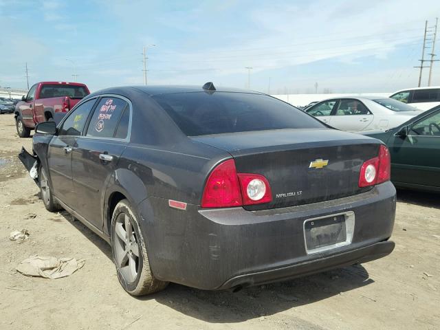1G1ZC5E06CF260059 - 2012 CHEVROLET MALIBU 1LT 灰色 照片 3