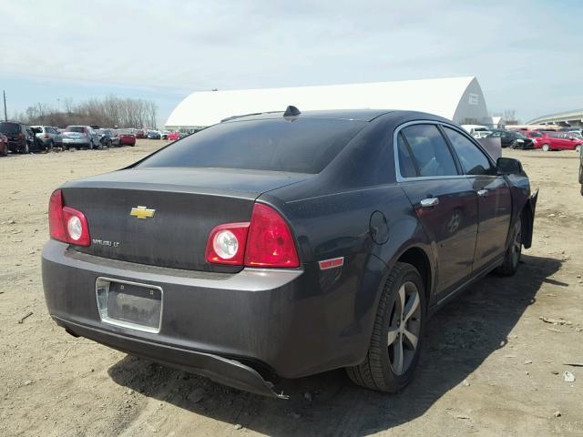 1G1ZC5E06CF260059 - 2012 CHEVROLET MALIBU 1LT 灰色 照片 4