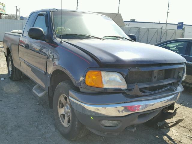 2FTRX18W24CA96830 - 2004 FORD F-150 HERI BLUE photo 1