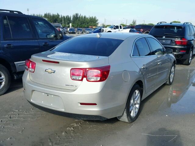 1G11C5SL1EF184278 - 2014 CHEVROLET MALIBU 1LT 金色 照片 4