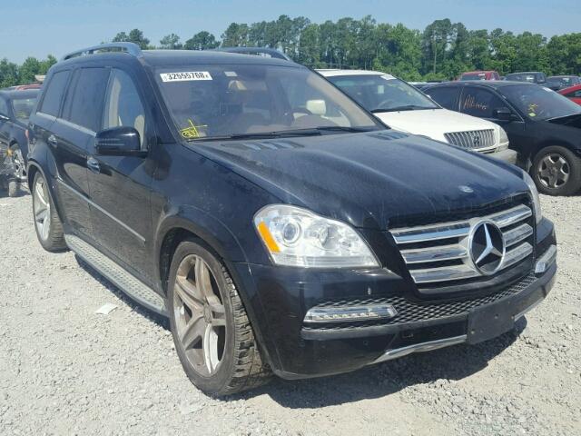 4JGBF8GE0CA776842 - 2012 MERCEDES-BENZ GL 550 4MA BLACK photo 1