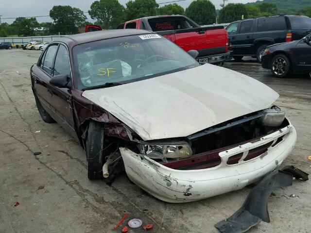 2G4WS52M0X1434463 - 1999 BUICK CENTURY MAROON photo 1