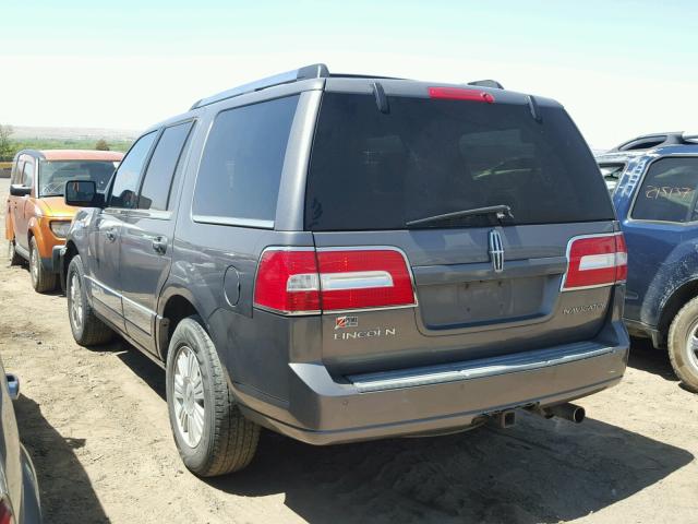5LMJJ2J50AEJ07327 - 2010 LINCOLN NAVIGATOR 灰色 照片 3