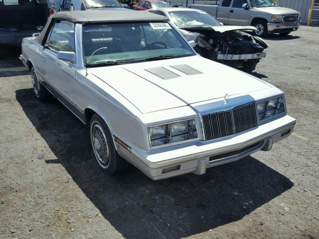 1C3BC55E8FG313125 - 1985 CHRYSLER LEBARON 银色 照片 1