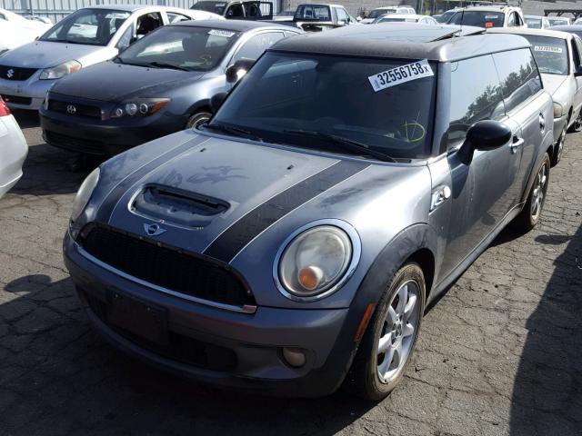 WMWMM33529TP72443 - 2009 MINI COOPER S C GRAY photo 2