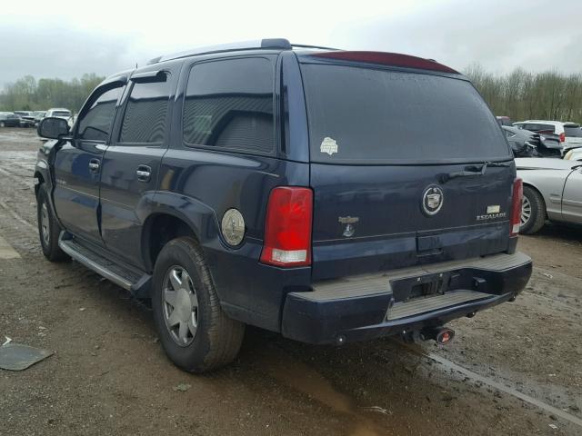 1GYEK63N74R223366 - 2004 CADILLAC ESCALADE L BLUE photo 3