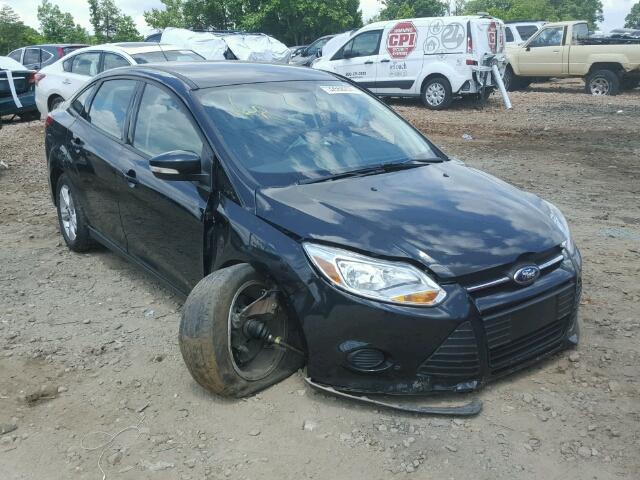 1FADP3F28EL402609 - 2014 FORD FOCUS BLACK photo 1