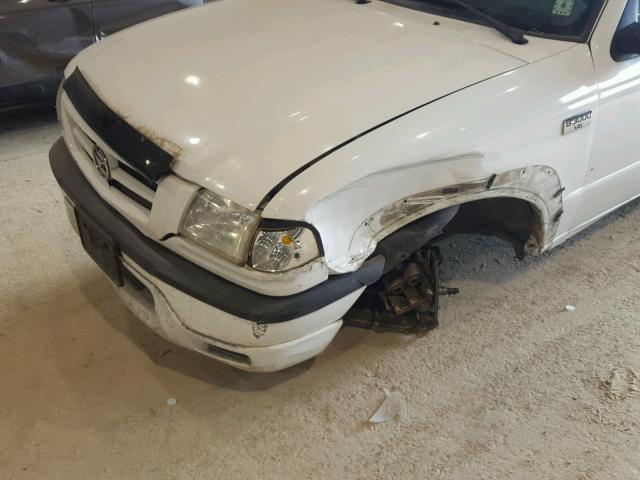 4F4YR12U16PM04124 - 2006 MAZDA B3000 WHITE photo 9