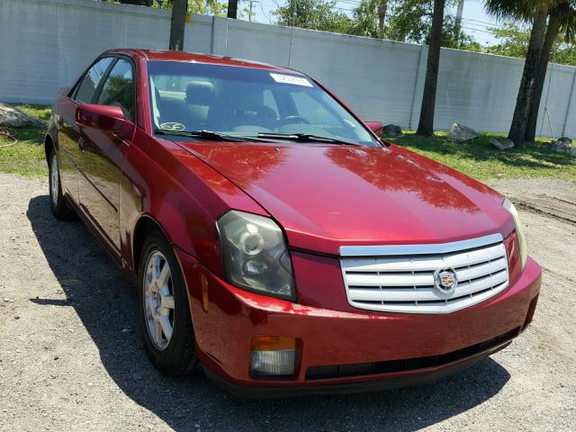 1G6DM57T960161915 - 2006 CADILLAC CTS RED photo 1