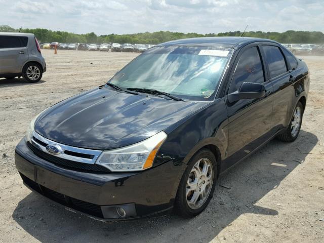 1FAHP36N39W162868 - 2009 FORD FOCUS SES BLACK photo 2