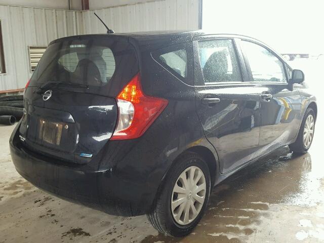 3N1CE2CP1EL387996 - 2014 NISSAN VERSA NOTE BLACK photo 4