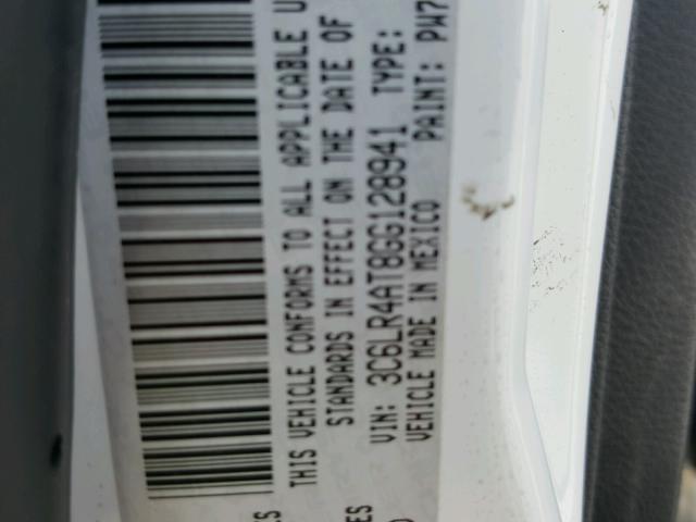 3C6LR4AT8GG128941 - 2016 RAM 2500 ST WHITE photo 10