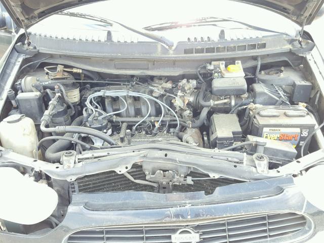 4N2XN11T9YD826734 - 2000 NISSAN QUEST SE BLACK photo 7