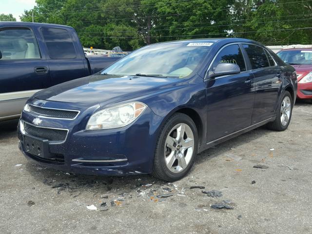 1G1ZC5E06AF194268 - 2010 CHEVROLET MALIBU 1LT 蓝色 照片 2