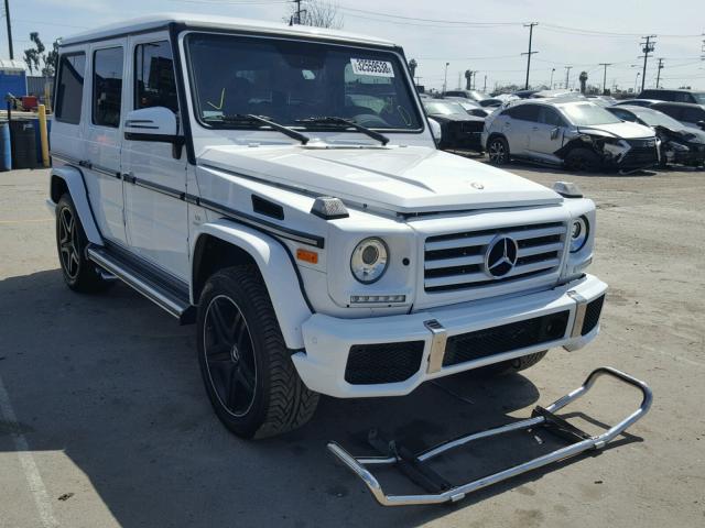 WDCYC7DF7GX253975 - 2016 MERCEDES-BENZ G 63 AMG WHITE photo 1