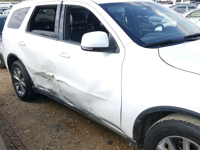 1C4RDHDGXEC557604 - 2014 DODGE DURANGO LI WHITE photo 9