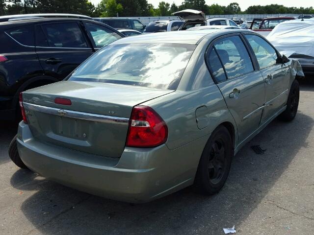 1G1ZT53F46F268348 - 2006 CHEVROLET MALIBU LT GREEN photo 4